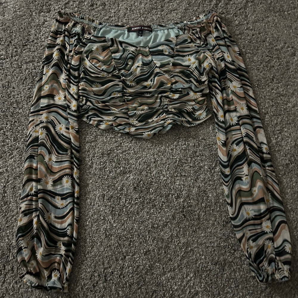 Floral Crop Top